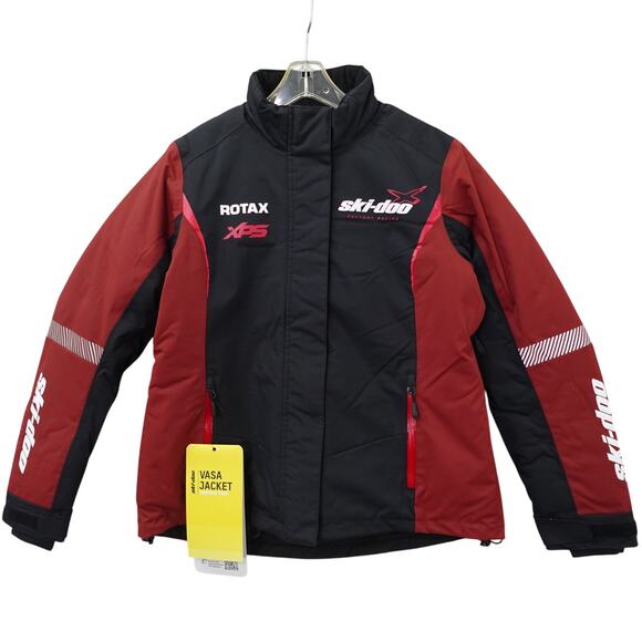 Ski-Doo Woman's Vasa X-Team Edition Snowmobiling Jacket Black - Small - Picture 1 of 15